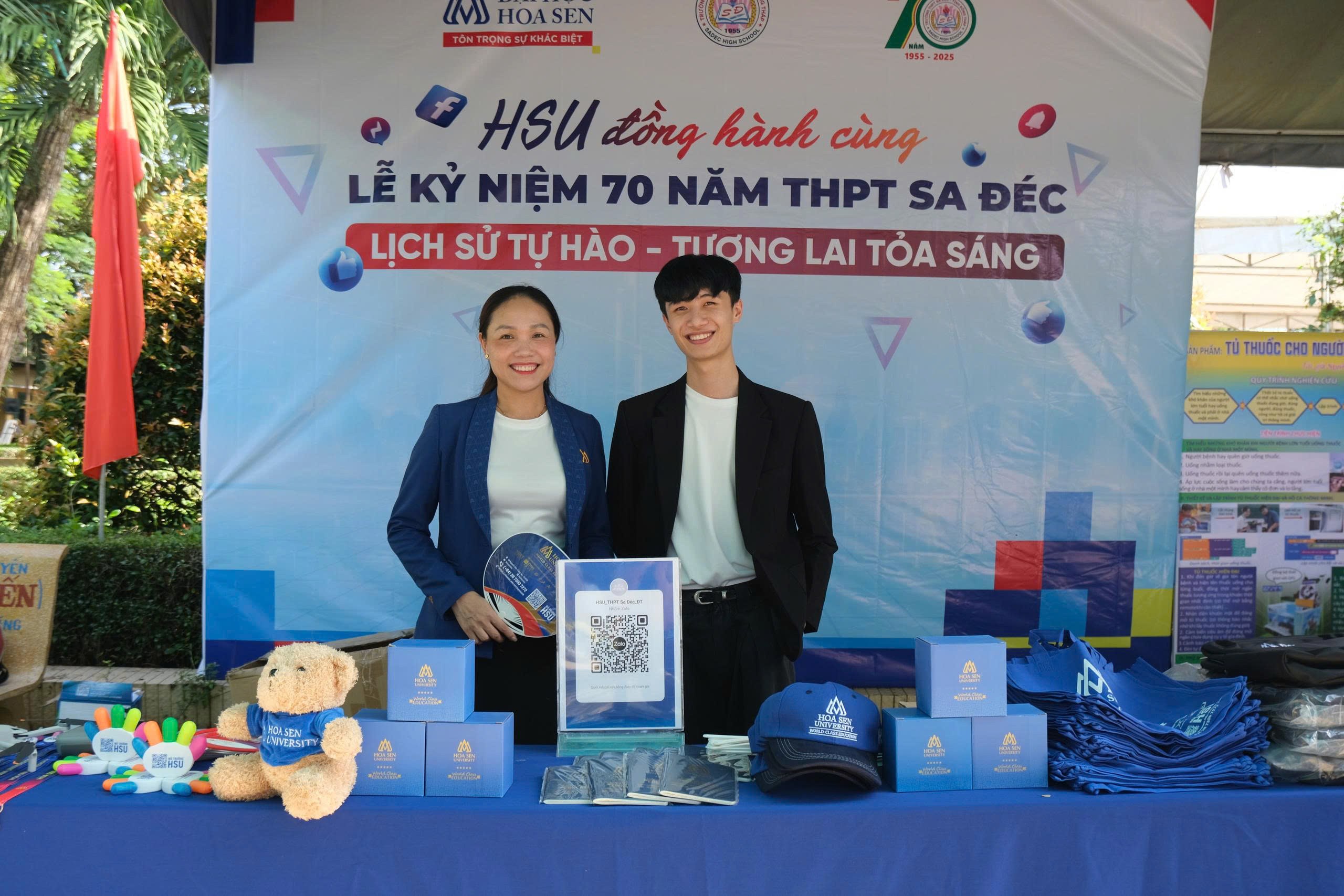 Ấm áp mùa tri ân: BWIN Link Nhà Cái Cá Cược Online Việt Nam tham gia kỷ niệm 70 năm THPT Sa Đéc