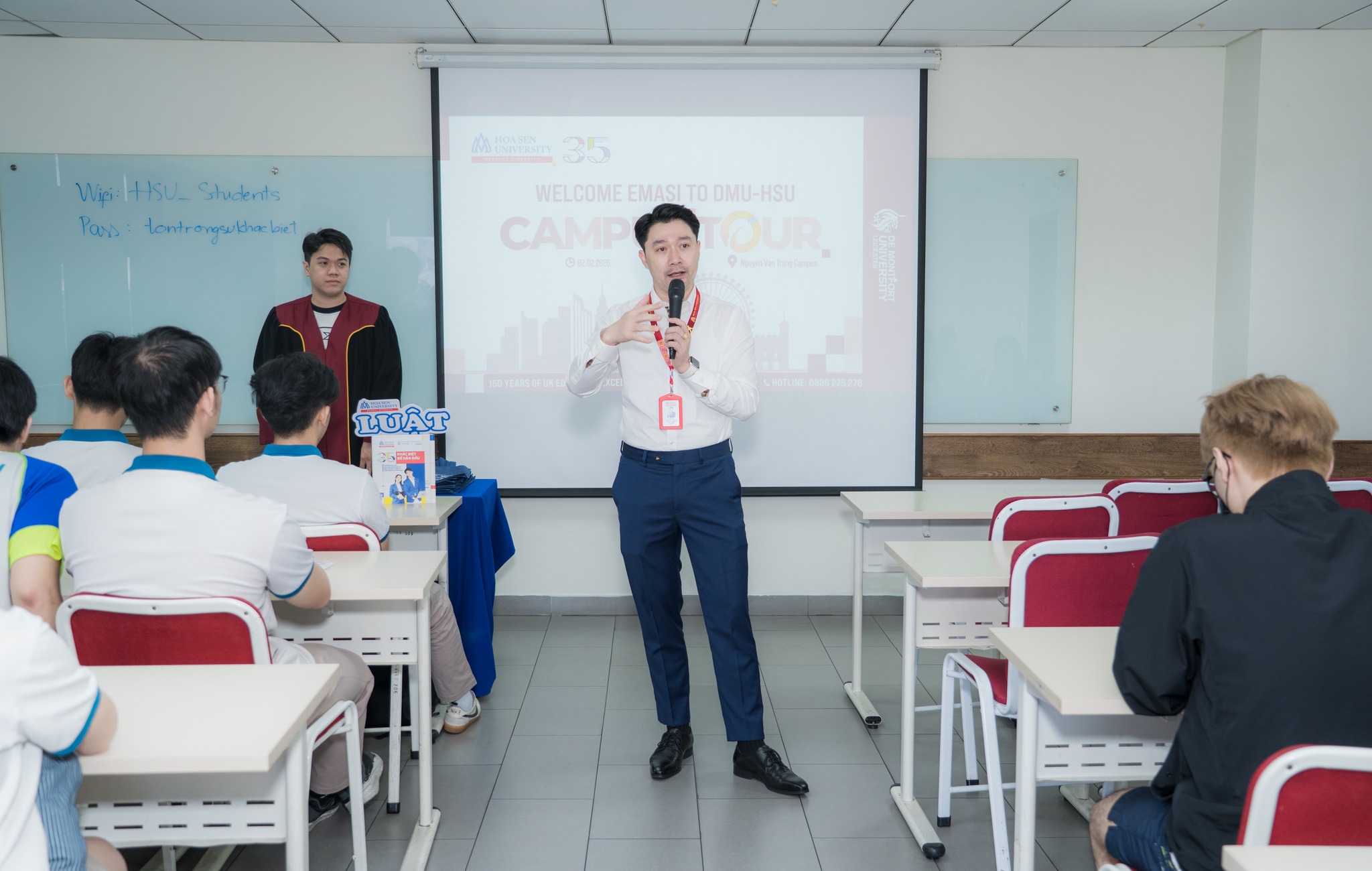 Học sinh trường EMASI trải nghiệm môi trường Link vào Bwin mới nhất 2026, tìm hiểu lộ trình đào tạo quốc tế tại Bwin nhà cái chính thức