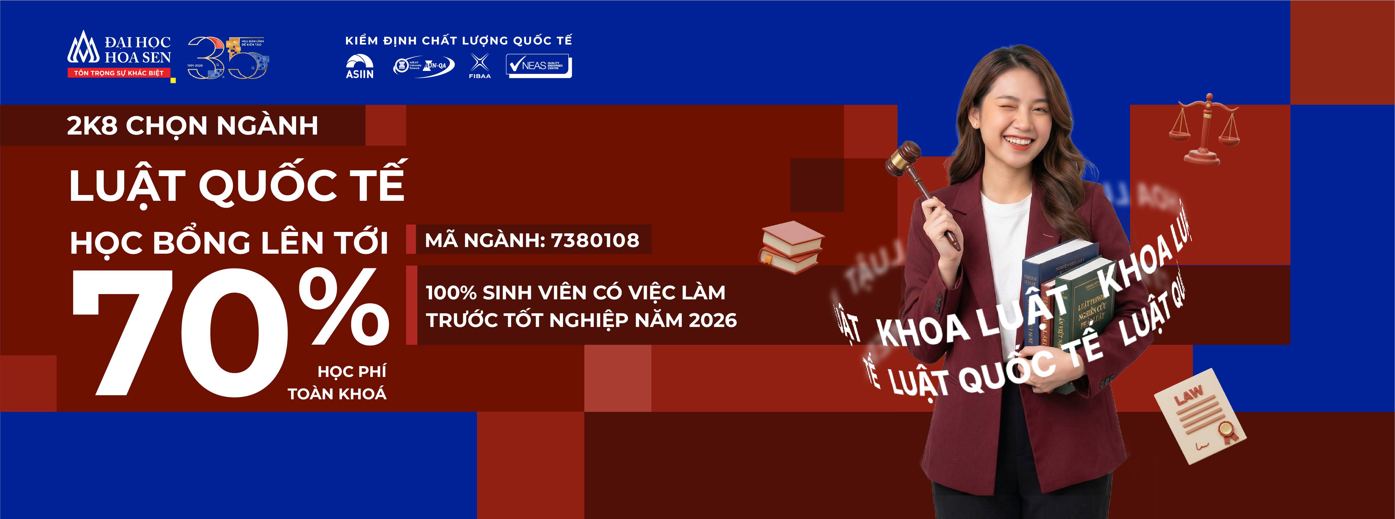 Ngành Luật quốc tế Bwin nhà cái chính thức