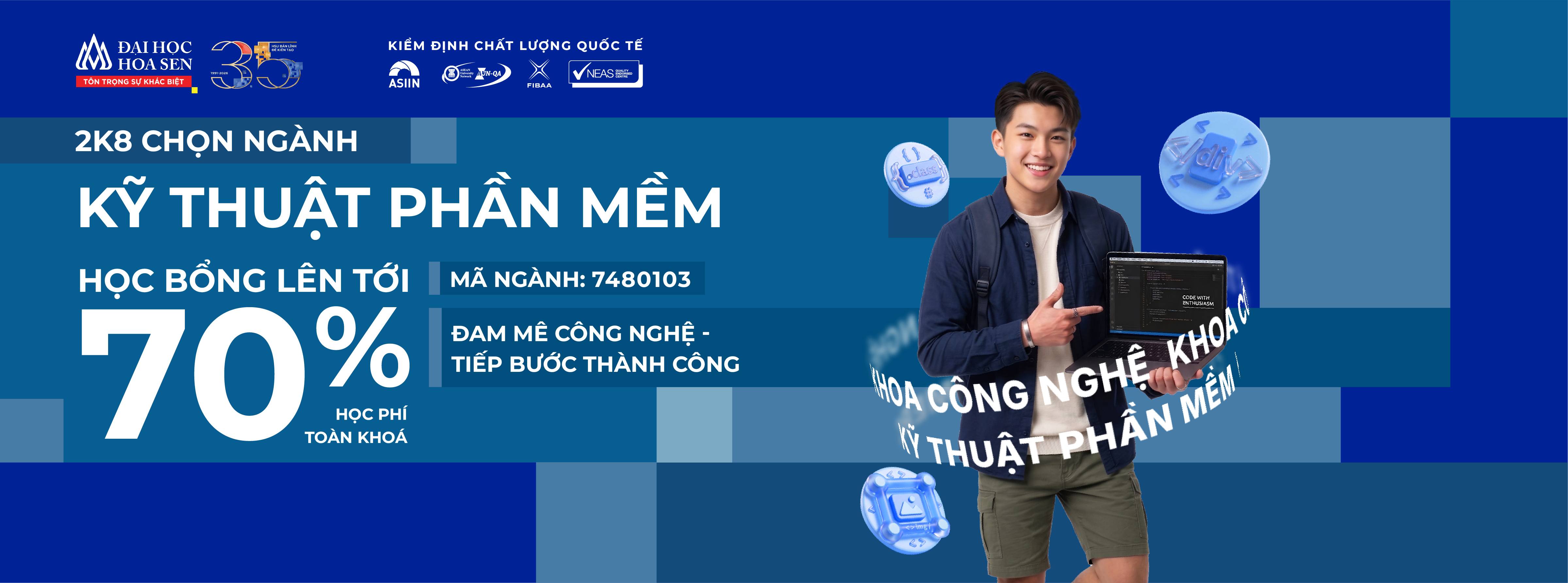 2K8 chọn ngành Kỹ thuật phần mềm Bwin nhà cái chính thức