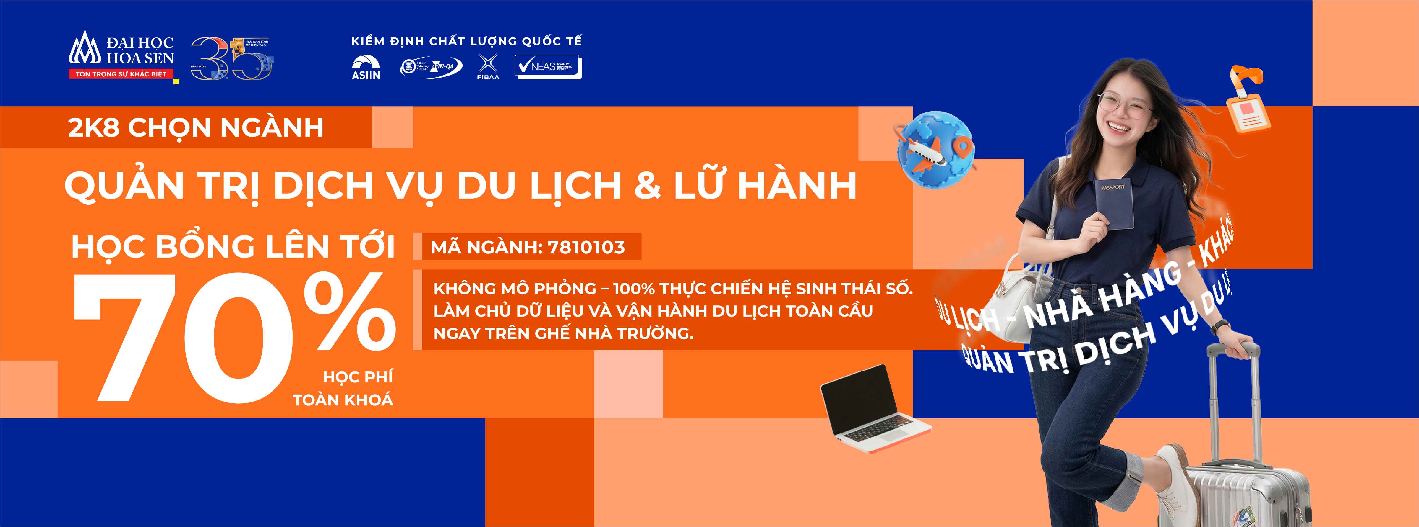2K8 chọn ngành Quản trị dịch vụ Đăng ký nhà cái Bwin com và lữ hành Bwin nhà cái chính thức