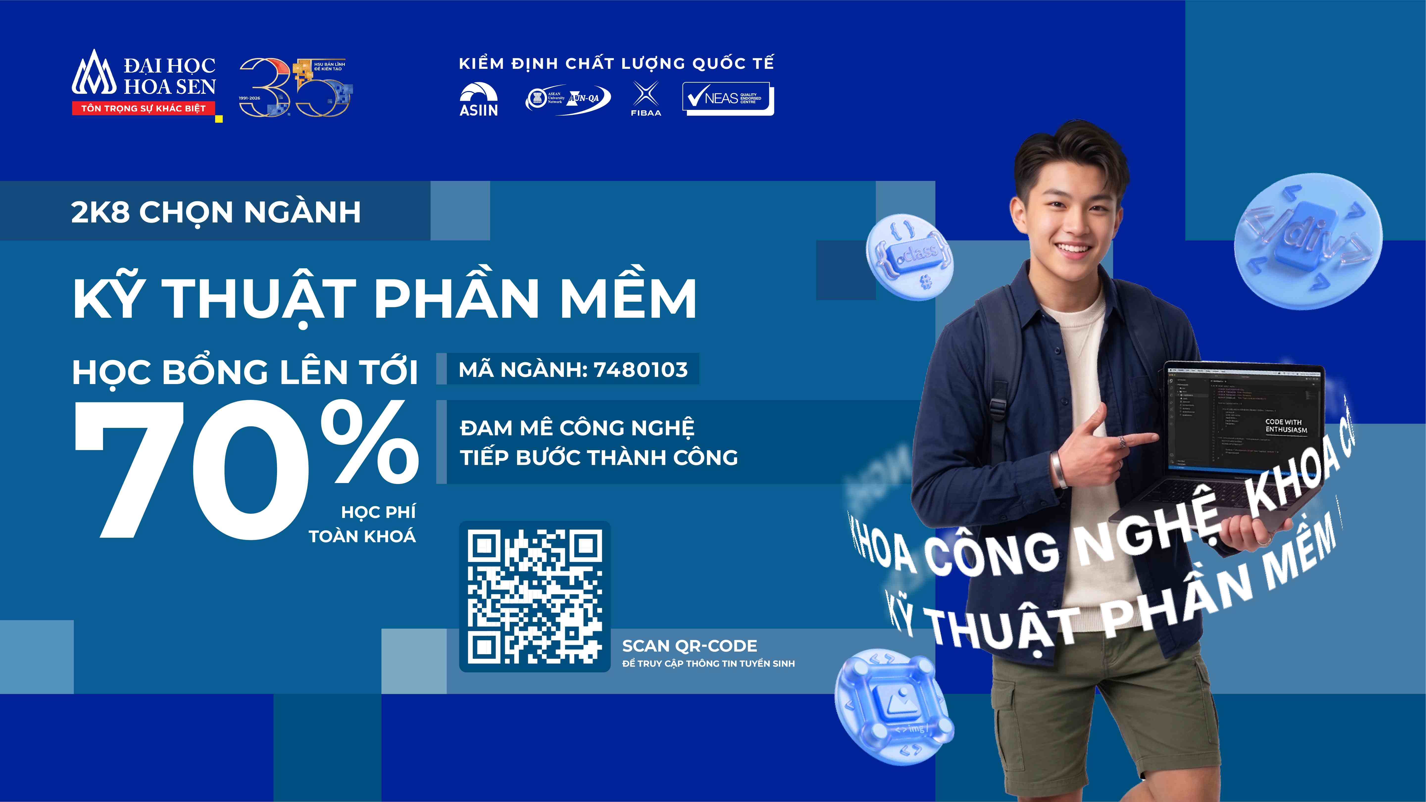 2K8 chọn ngành Kỹ thuật phần mềm Bwin nhà cái chính thức – Làm chủ tương lai số