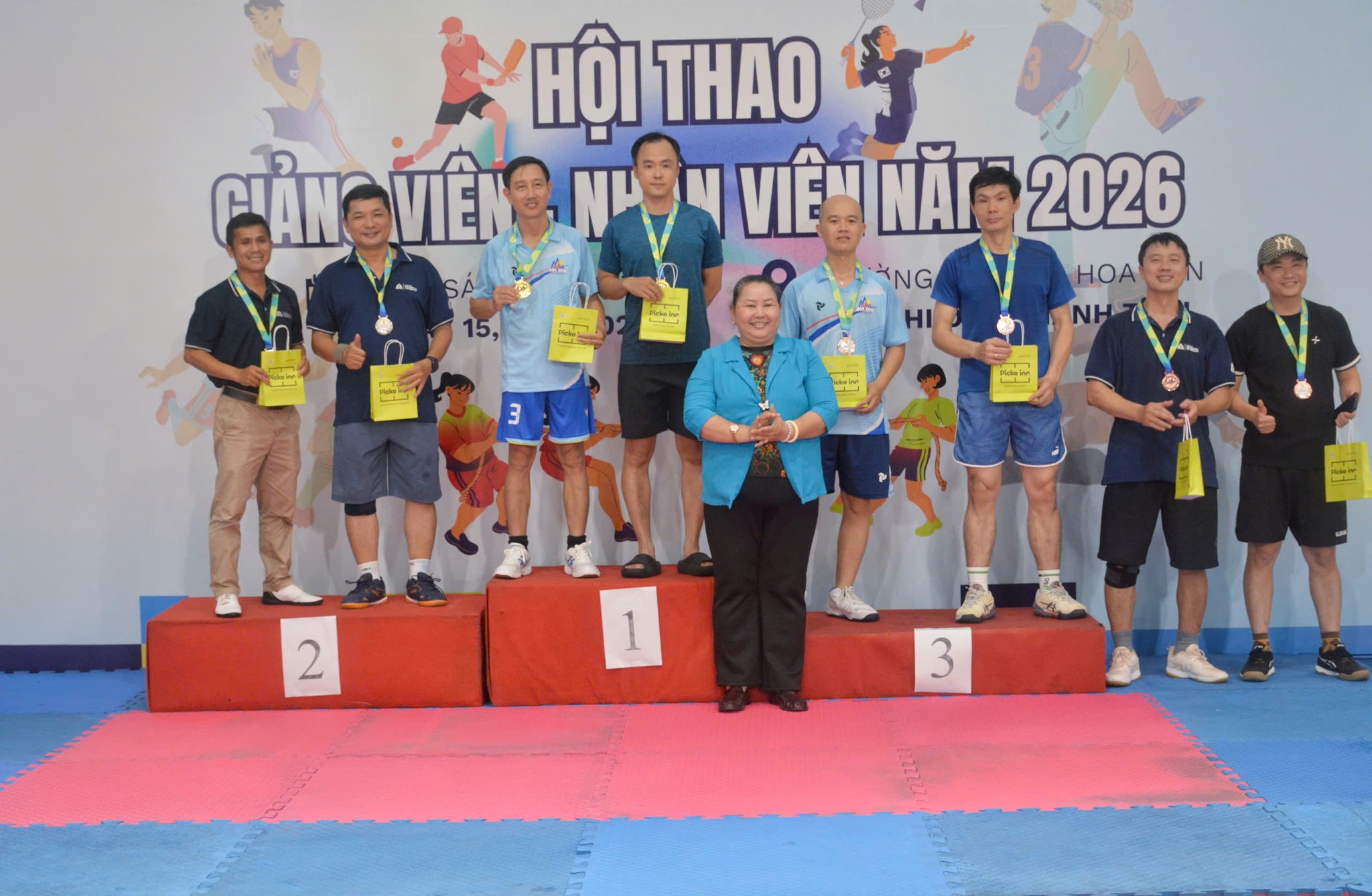 Hội thao Giảng viên - Nhân viên Bwin nhà cái chính thức 2026: Chung nhịp tinh thần Hoa Sen nhân dấu mốc 35 năm