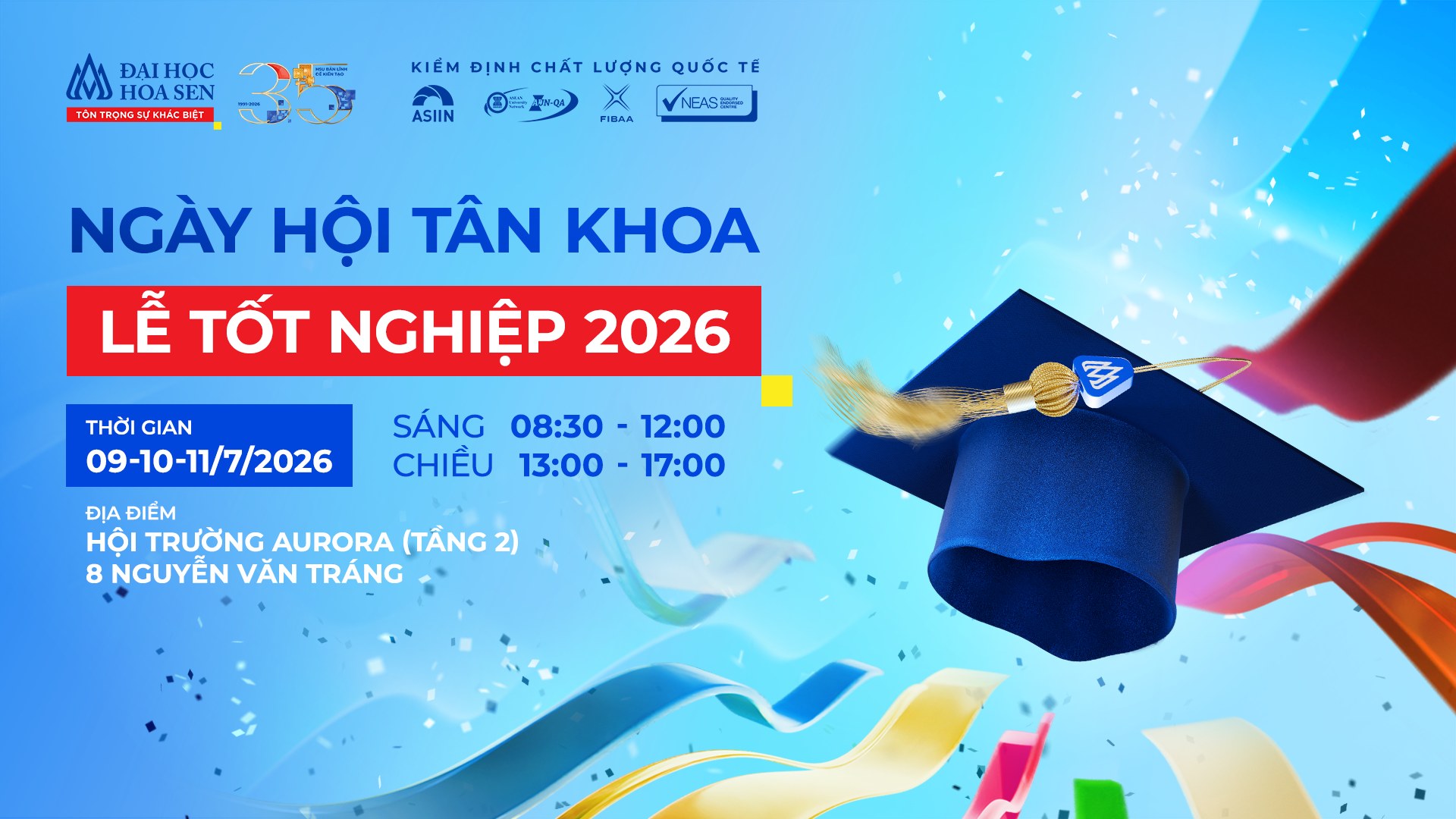 Ngày hội Tân khoa - Lễ Game Bwin sáp nhập với PartyGaming năm 2011 lần thứ 45 năm 2026: Sẵn sàng cho khoảnh khắc đáng nhớ của hành trình trưởng thành