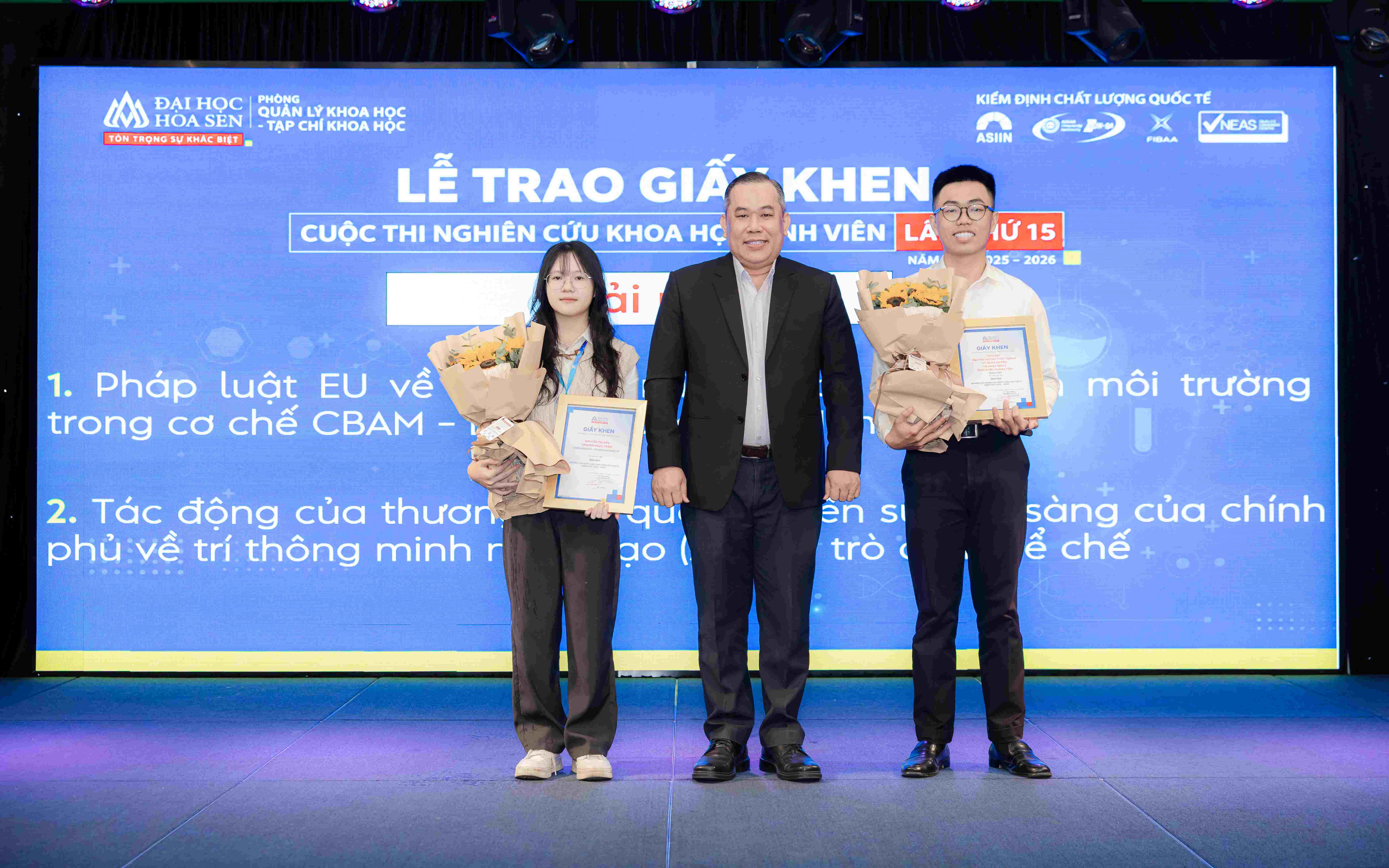 Bwin nhà cái chính thức Celebrates Student Scientific Research Excellence and Discusses the Evolving Role of Student Research in the New Era