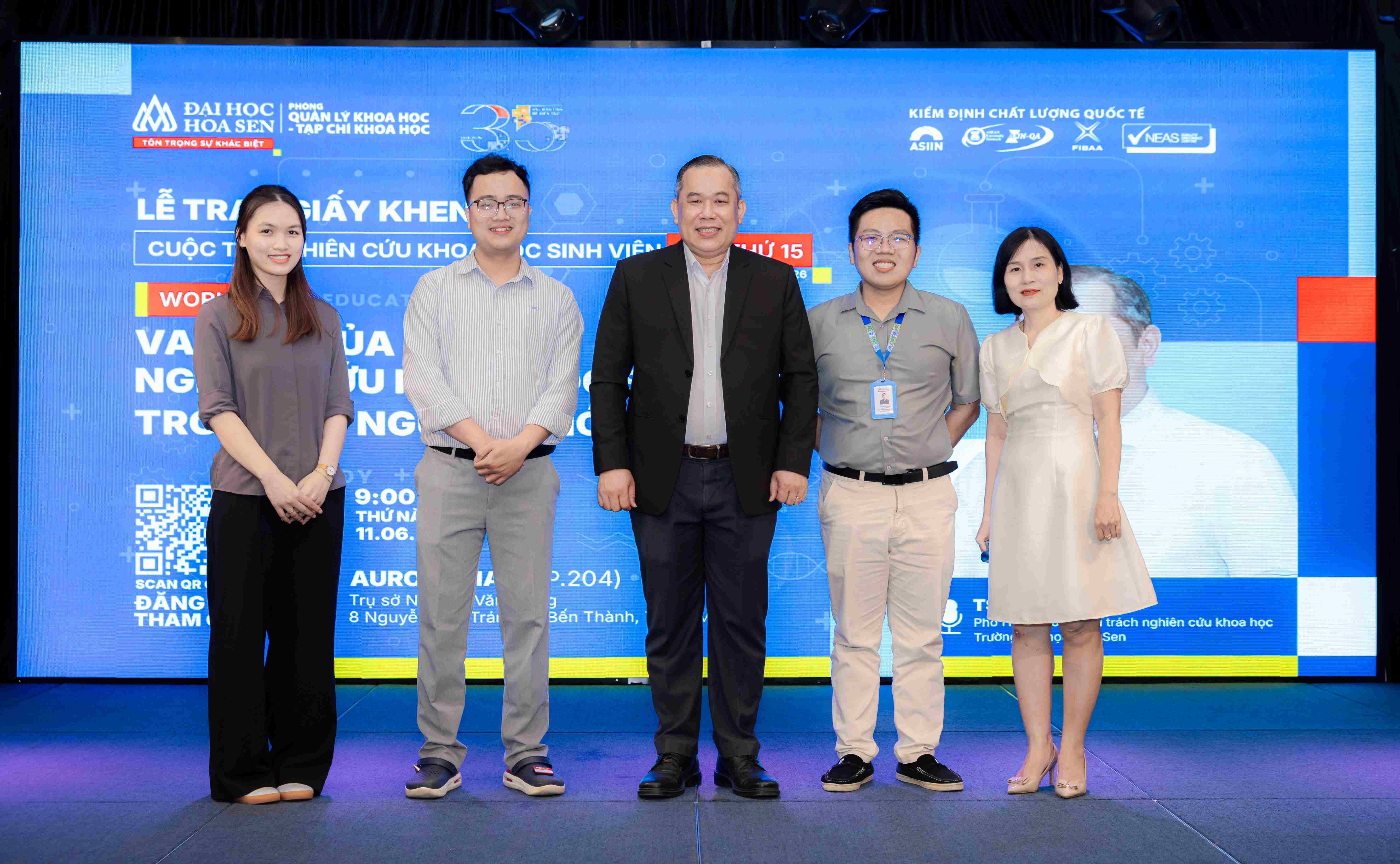 Bwin nhà cái chính thức Celebrates Student Scientific Research Excellence and Discusses the Evolving Role of Student Research in the New Era
