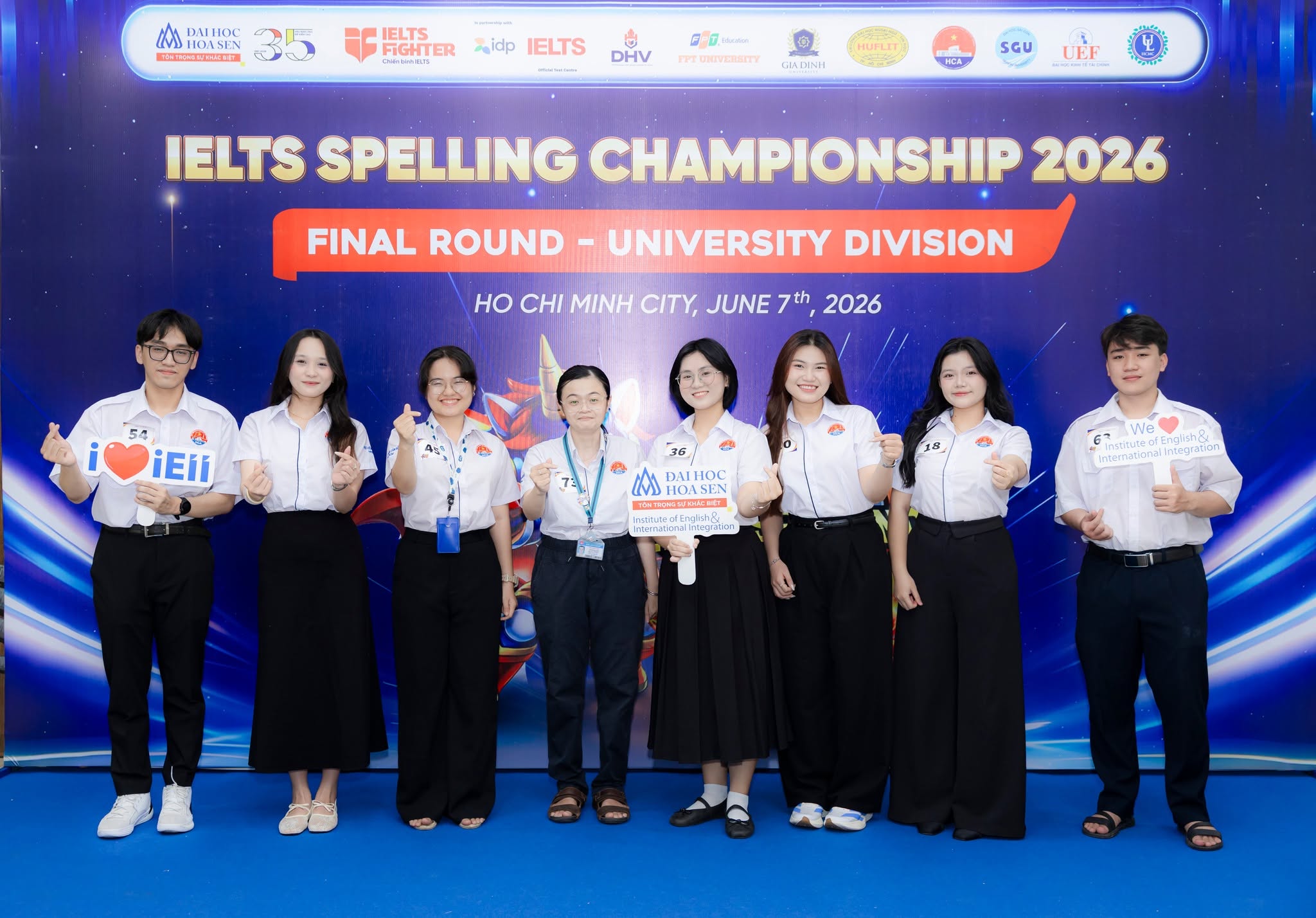 Chung kết IELTS Spelling Championship 2026 – Bảng Bwin link không chặn: 100 thí sinh xuất sắc từ 10 trường tranh tài tại sân chơi học thuật quy mô lớn
