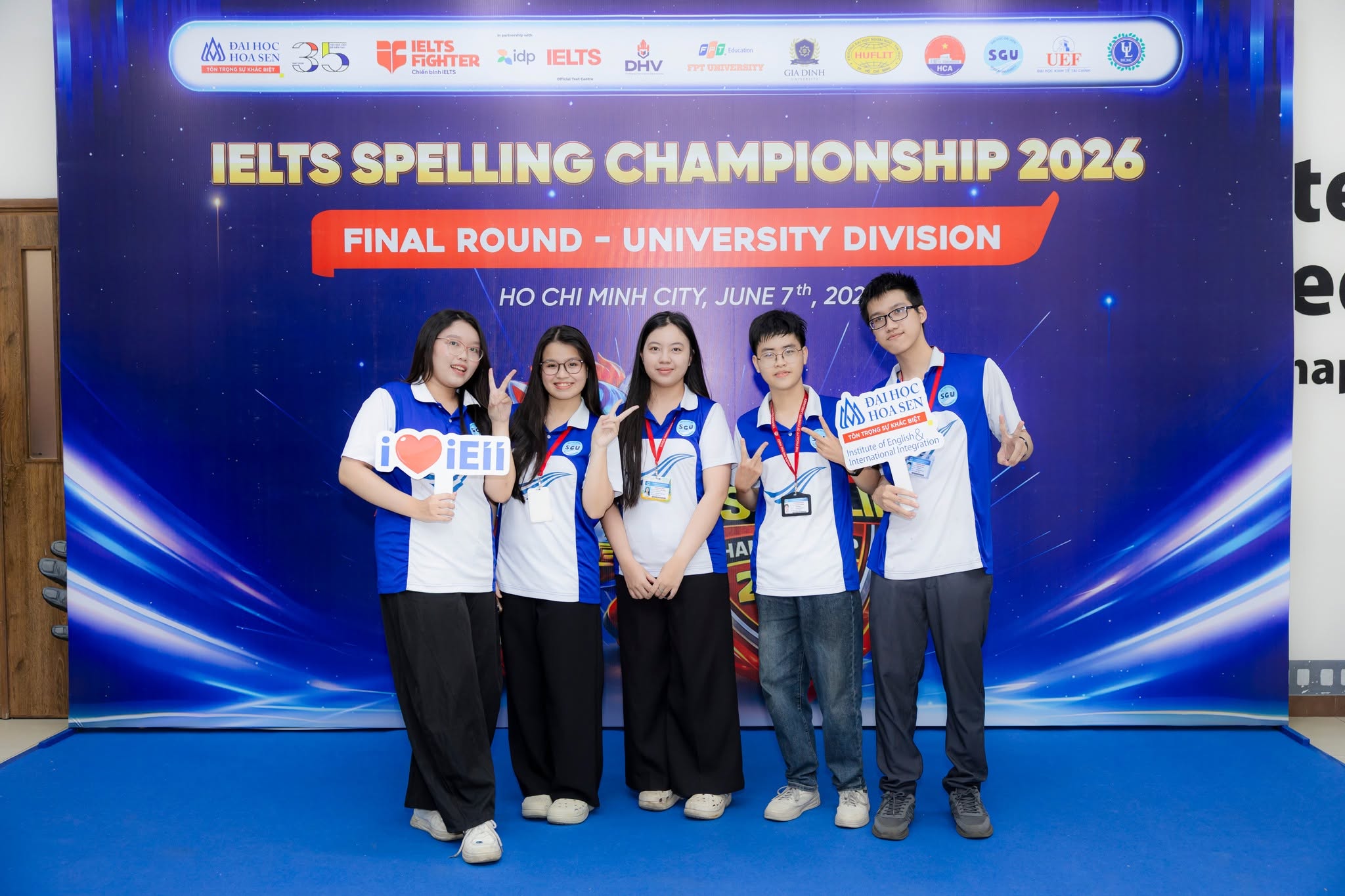 Chung kết IELTS Spelling Championship 2026 – Bảng Bwin link không chặn: 100 thí sinh xuất sắc từ 10 trường tranh tài tại sân chơi học thuật quy mô lớn