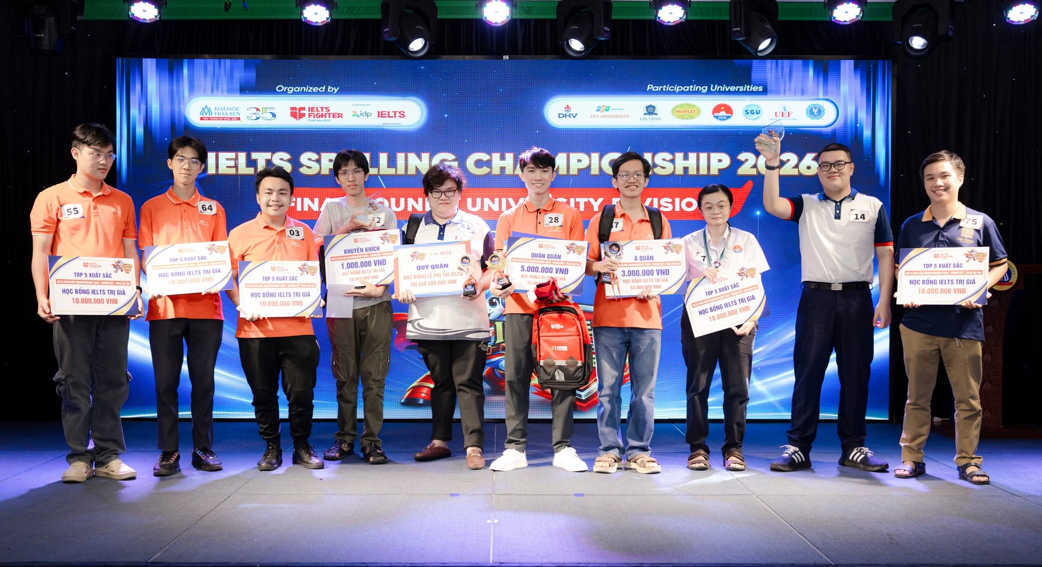 Chung kết IELTS Spelling Championship 2026 – Bảng Bwin link không chặn: 100 thí sinh xuất sắc từ 10 trường tranh tài tại sân chơi học thuật quy mô lớn