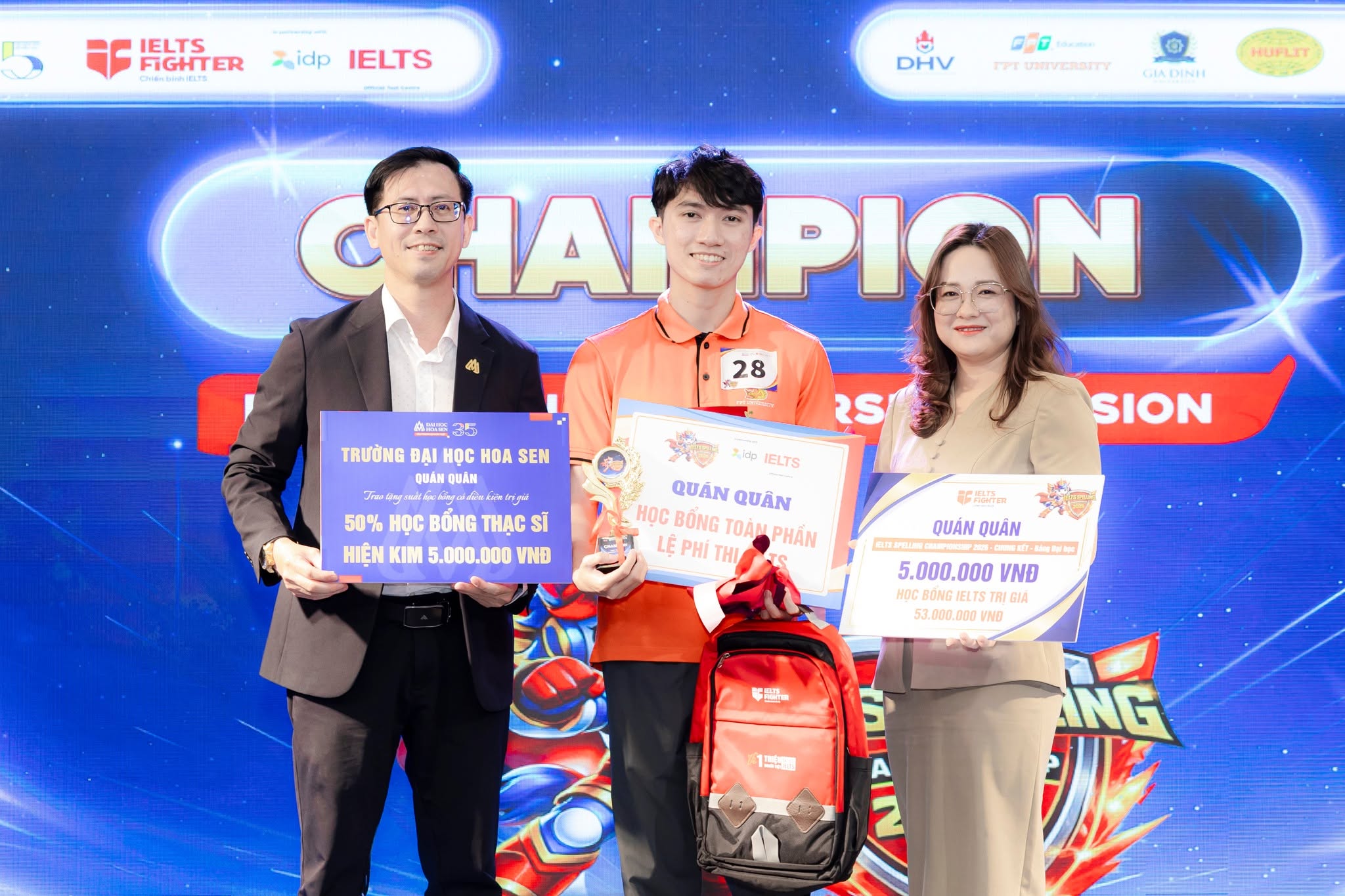 Chung kết IELTS Spelling Championship 2026 – Bảng Bwin link không chặn: 100 thí sinh xuất sắc từ 10 trường tranh tài tại sân chơi học thuật quy mô lớn