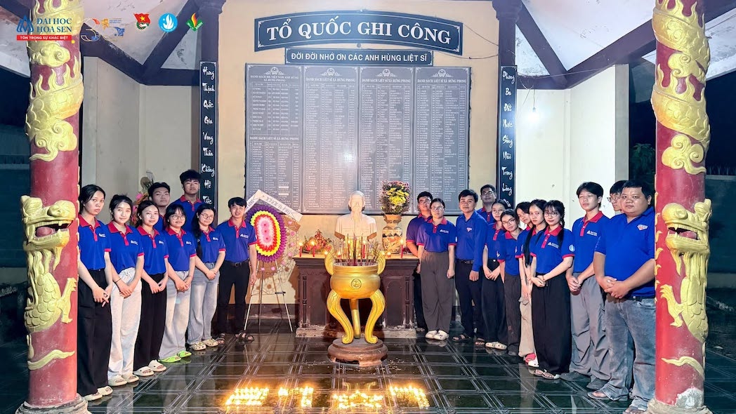 Chiến sĩ Mùa hè Xanh Bwin nhà cái chính thức thực hiện nhiều hoạt động tri ân nhân Ngày Thương binh – Liệt sĩ